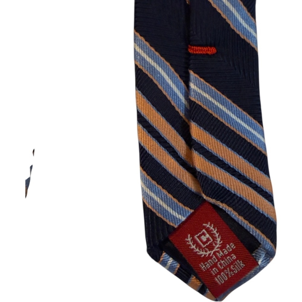 🌺𝐂𝐇𝐀𝐏𝐒 𝐍𝐀𝐕𝐘 𝐎𝐑𝐀𝐍𝐆𝐄 𝟏𝟎𝟎% 𝐒𝐈𝐋𝐊 𝐓𝐈𝐄 - Picture 2 of 6